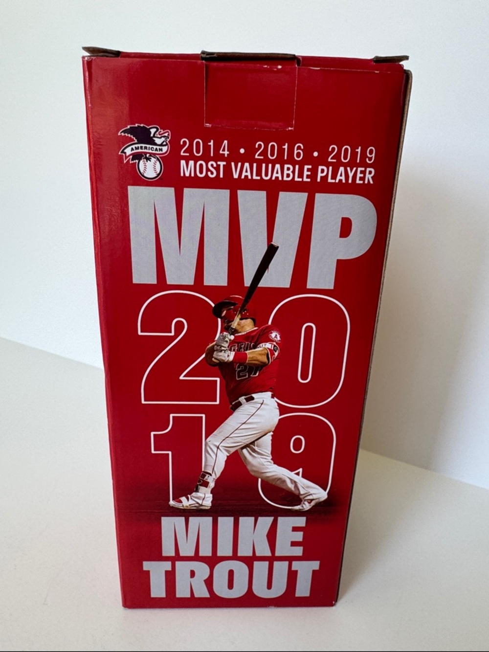 Mike Trout 3X MVP 2019 Bobblehead New in Box